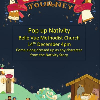 Belle Vue Pop up nativity