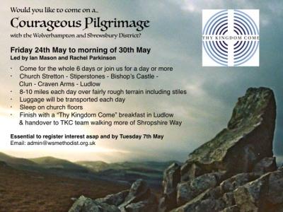 Courageous Pilgrimage Thy Kingdom Come