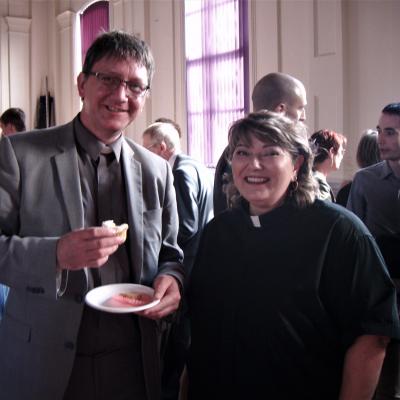 REVD MACNEILL-COOPER ORDINATION RECEPTION